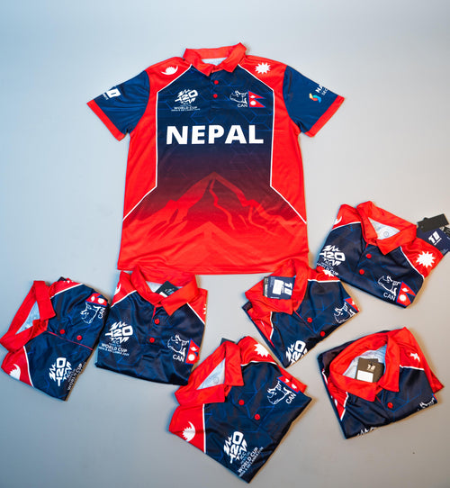 Official Nepal Cricket Team Jersey
