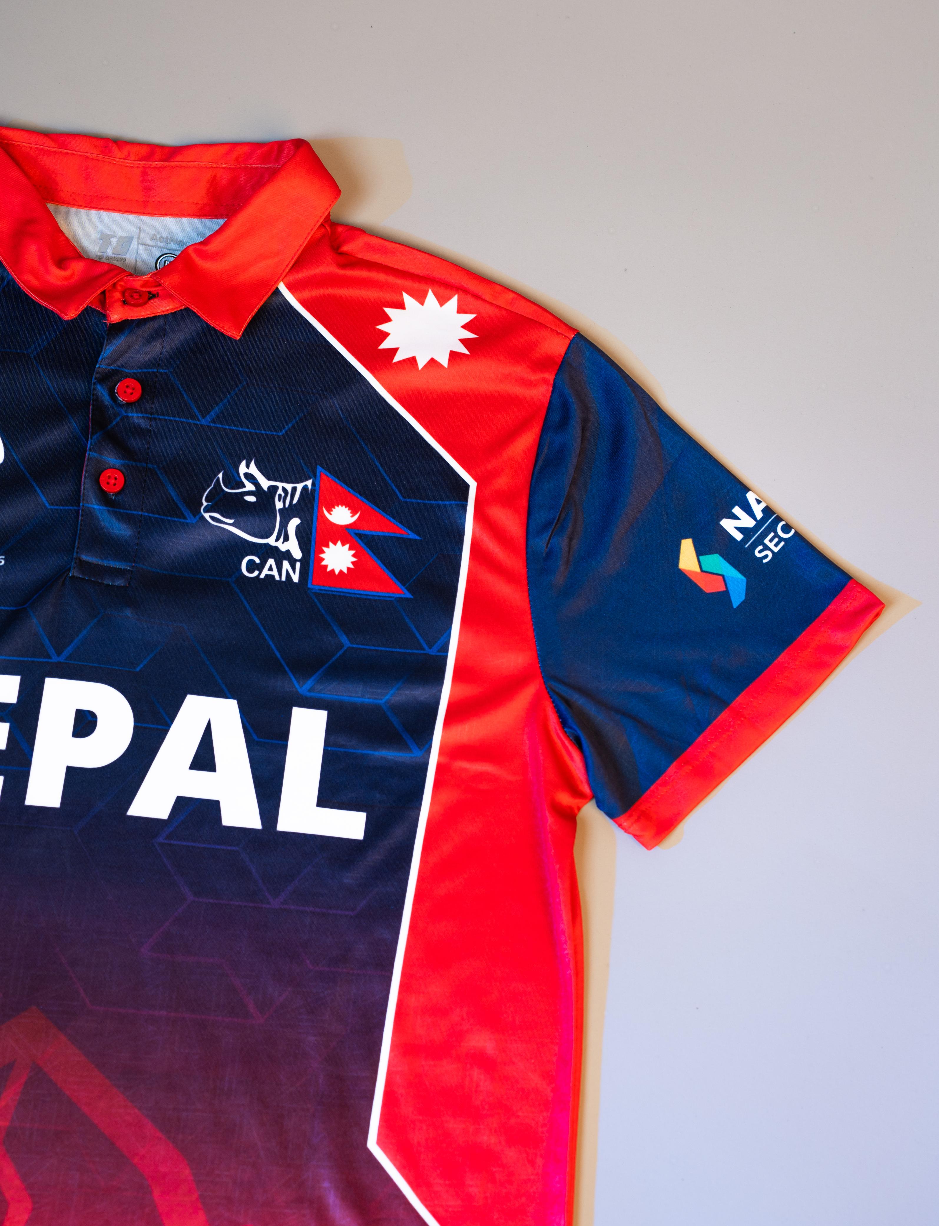 Official Nepal Cricket Team Jersey