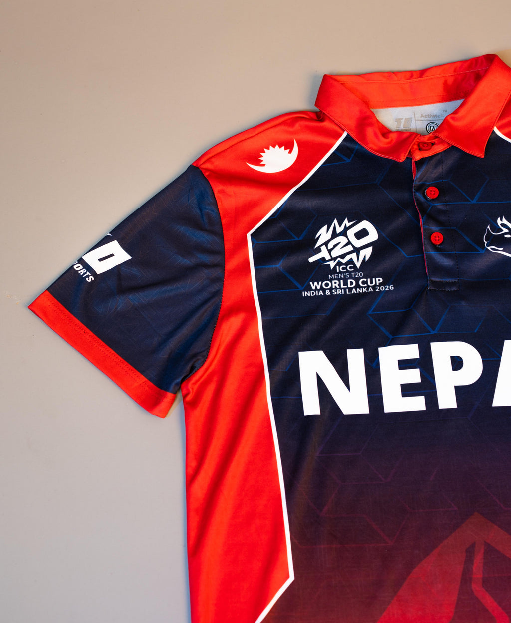 Official Nepal Cricket Team Jersey